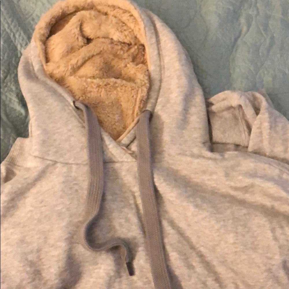Aerie Fur Hoodie